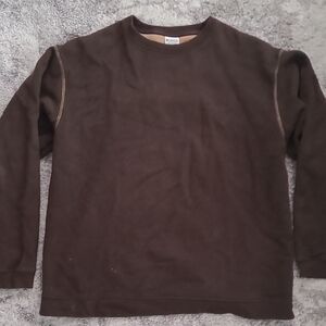 Columbia Brown Long Sleeve Sweatshirt, 2XL